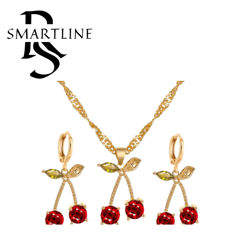 SRline Czech Fashion Cherry Jewelry Sets
