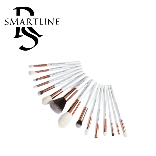SRline Makeup Brushes Set Pearl-White-Rose-Gold Pinceaux Maquillage Cosmetic Tools
